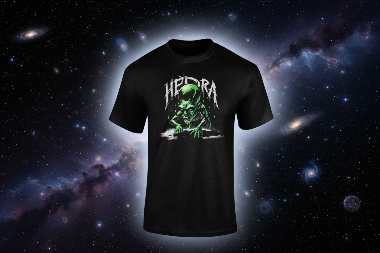 HEDRA - Dan Dare Alien T-Shirt