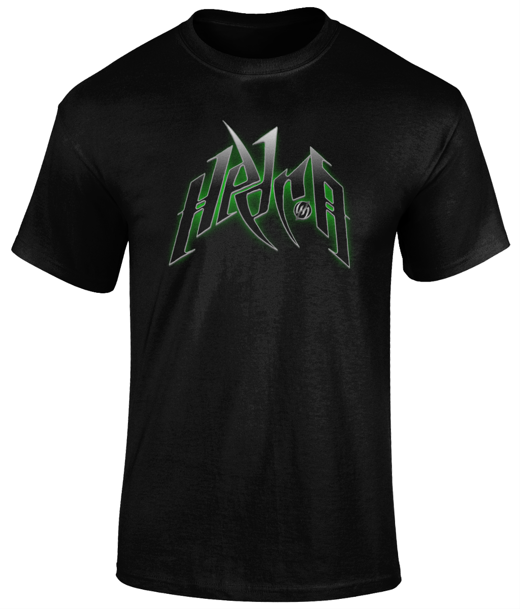 HEDRA - Green Flare Logo T-Shirt