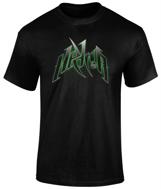 HEDRA - Green Flare Logo T-Shirt